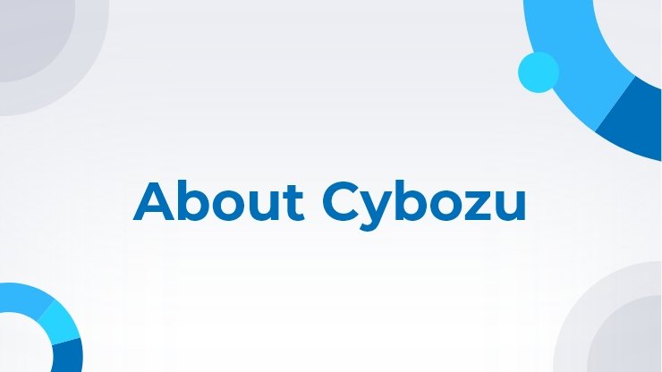About Cybozu