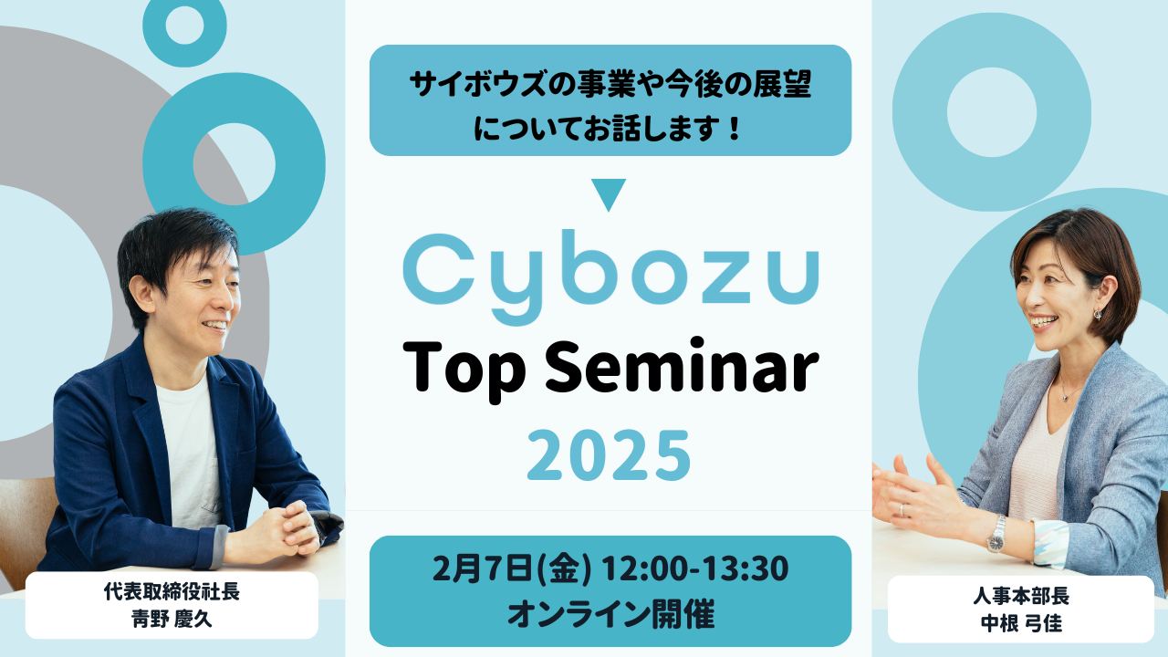 Cybozu Top Seminar 2025 のサムネイル画像