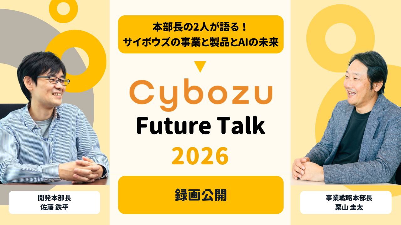 Cybozu Future Talk 特設ページ