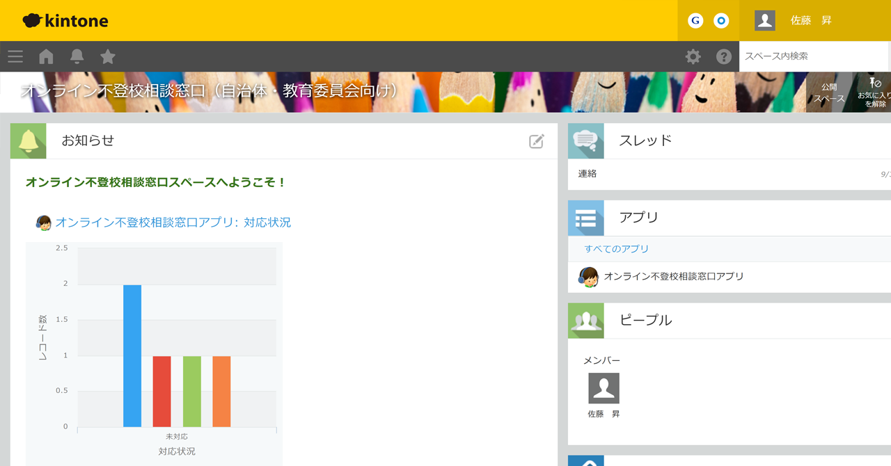 kintoneシステム管理 手順3-6 完了